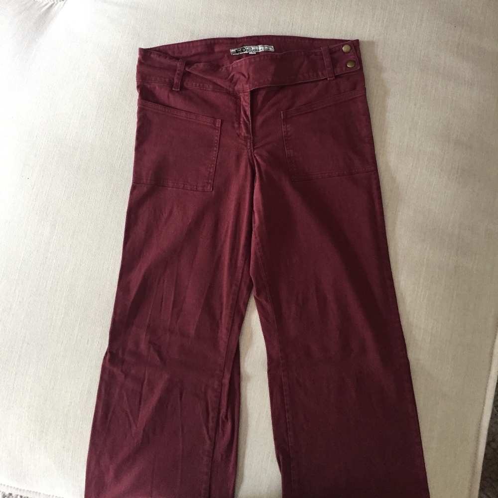 4 for $25.00 FOS burgundy pants